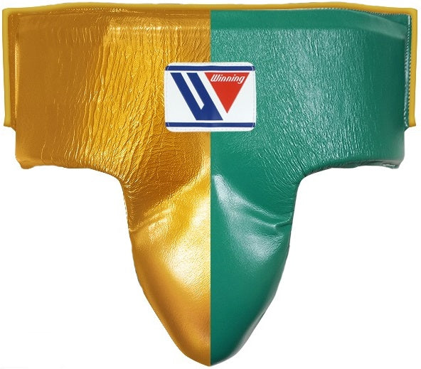 Winning High Cut Groin Protector - Gold · Green