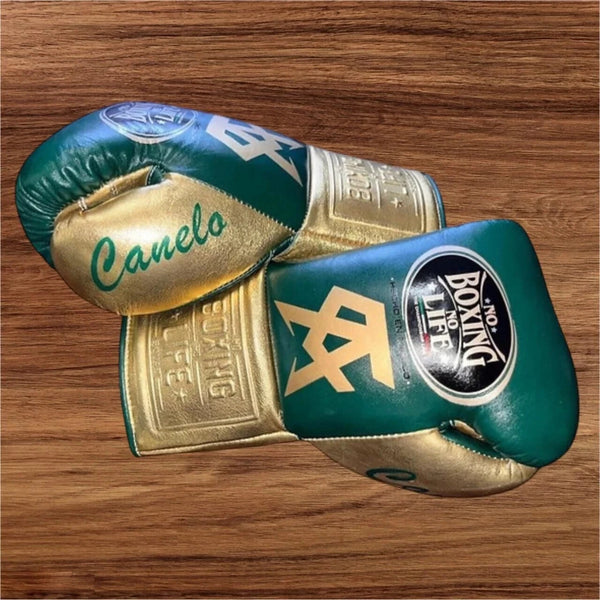 Personalized Canelo Handmade No Boxing No Life Boxing Gloves | with Canelo Logo