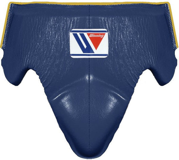 Winning Standard Cut Groin Protector - Navy · Gold